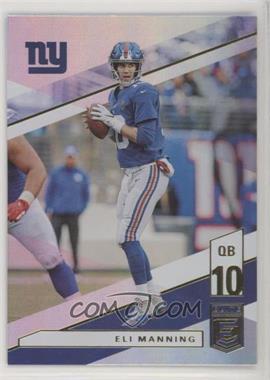 2019 Panini Donruss Elite - [Base] #78 - Eli Manning