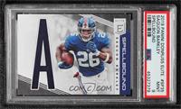 Saquon Barkley [PSA 9 MINT] #/299