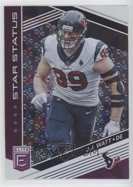 2019 Panini Donruss Elite - Star Status - Purple #SS-15 - J.J. Watt /75