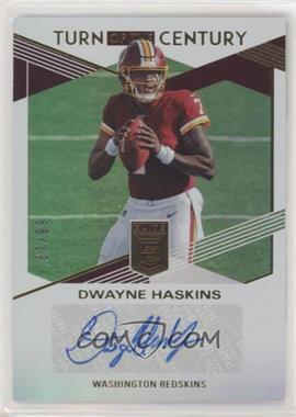 2019 Panini Donruss Elite - Turn of the Century Autographs #TC-DH - Dwayne Haskins /99