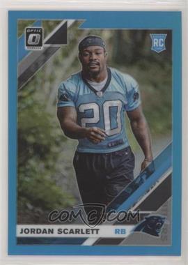 2019 Panini Donruss Optic - [Base] - Aqua Prizm #102 - Rookies - Jordan Scarlett /299