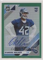 Rookies - D'Andre Walker [EX to NM] #/5