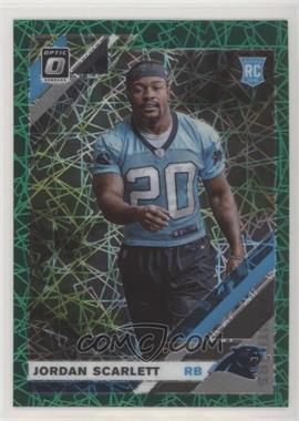 2019 Panini Donruss Optic - [Base] - Green Velocity Prizm #102 - Rookies - Jordan Scarlett