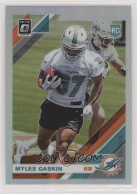 2019 Panini Donruss Optic - [Base] - Holo Prizm #131 - Rookies - Myles Gaskin