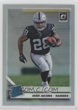 2019 Panini Donruss Optic - [Base] - Holo Prizm #158 - Rated Rookie - Josh Jacobs