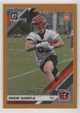 2019 Panini Donruss Optic - [Base] - Orange Prizm #125 - Rookies - Drew Sample /199