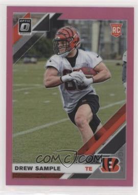 2019 Panini Donruss Optic - [Base] - Pink Prizm #125 - Rookies - Drew Sample