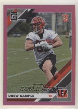 2019 Panini Donruss Optic - [Base] - Pink Prizm #125 - Rookies - Drew Sample