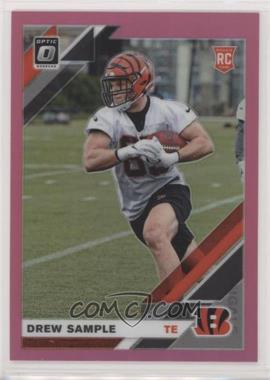 2019 Panini Donruss Optic - [Base] - Pink Prizm #125 - Rookies - Drew Sample