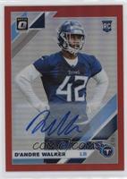 Rookies - D'Andre Walker [EX to NM] #/50