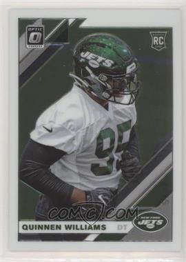 2019 Panini Donruss Optic - [Base] #103 - Rookies - Quinnen Williams