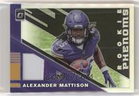 Alexander Mattison [EX to NM] #/50