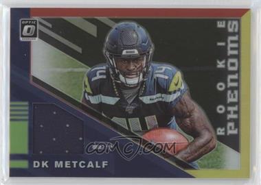 2019 Panini Donruss Optic - Rookie Phenoms - Horizontal Red and Yellow Prizm #RP13 - DK Metcalf