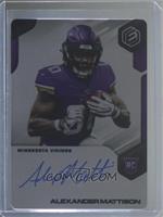 RPS Rookie Signatures - Alexander Mattison #/150