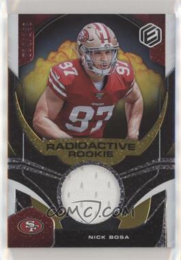 2019 Panini Elements - Radioactive Rookie Materials #RR-2 - Nick Bosa /149 [Good to VG‑EX]