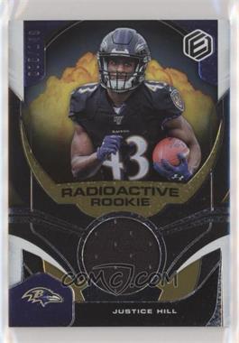 2019 Panini Elements - Radioactive Rookie Materials #RR-30 - Justice Hill /149