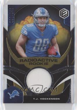 2019 Panini Elements - Radioactive Rookie Materials #RR-4 - T.J. Hockenson /149