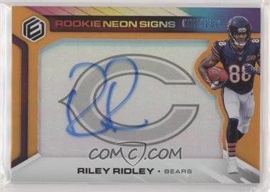 2019 Panini Elements - Rookie Neon Signs - Orange #RNS-RR - Riley Ridley /150