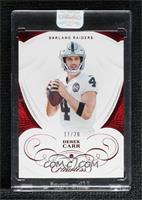 Derek Carr [Uncirculated] #/20