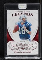 Legends - Peyton Manning [Uncirculated] #/20