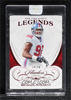 Legends - Michael Strahan [Uncirculated] #/20