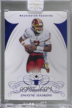 2019 Panini Flawless - [Base] - Sapphire #104 - Rookies - Dwayne Haskins /10 [Uncirculated]