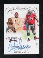 2020 Panini Flawless Update - Warren Sapp #/10