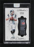 Jared Goff [Uncirculated] #/3