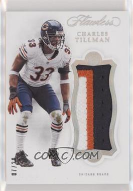 2019 Panini Flawless - Patches - Silver #P10 - Charles Tillman /20
