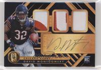 Rookie Jersey Autographs Triple - David Montgomery #/49