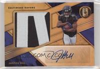 Prime - Rookie Jersey Autographs Jumbo - Justice Hill #/49