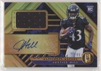 Rookie Jersey Autographs - Justice Hill #/99