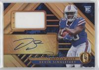 Rookie Jersey Autographs - Devin Singletary #/99