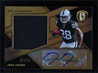 Rookie Jersey Autographs Jumbo - Josh Jacobs #/99