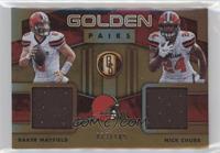 Nick Chubb, Baker Mayfield #/149