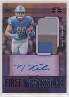 First Impressions Autographed Memorabilia - T.J. Hockenson #/25