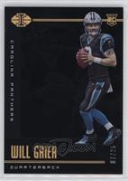 Will Grier #/25