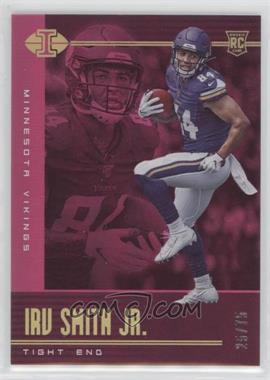 2019 Panini Illusions - [Base] - Trophy Collection Pink #45 - Irv Smith Jr. /75