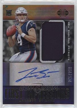 2019 Panini Illusions - [Base] #122 - First Impressions Autographed Memorabilia - Jarrett Stidham /299