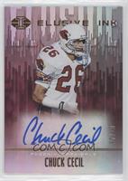 Chuck Cecil #/10