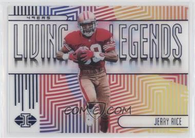 2019 Panini Illusions - Living Legends - Blue #LL-JR - Jerry Rice /299