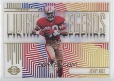 2019 Panini Illusions - Living Legends - Gold #LL-JR - Jerry Rice /399