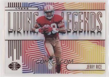 2019 Panini Illusions - Living Legends - Red #LL-JR - Jerry Rice /50