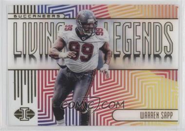 2019 Panini Illusions - Living Legends #LL-WS - Warren Sapp