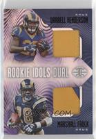 Darrell Henderson, Marshall Faulk #/25