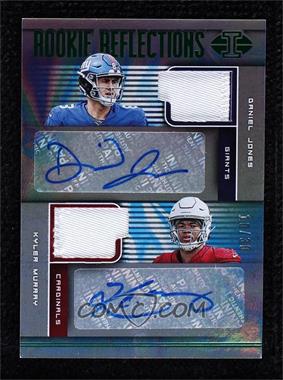 2019 Panini Illusions - Rookie Reflections Dual Patch Autographs - Green #RR-KD - Kyler Murray, Daniel Jones /30