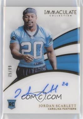 2019 Panini Immaculate Collection - Rookie Autographs #RA-16 - Jordan Scarlett /99