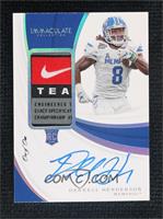 Rookie Patch Autographs - Darrell Henderson #/1