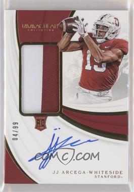 2019 Panini Immaculate Collection Collegiate - [Base] #111 - Rookie Patch Autographs - J.J. Arcega-Whiteside /99