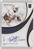 Rookie Autographs - Devin Singletary #/99